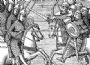 Szene aus der Schlacht von Askalon im Jahr 1099: Anschlie�end dauerte der "Heilige Krieg" noch fast zwei Jahrhunderte lang an.